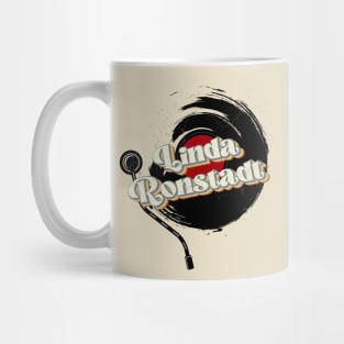 Linda Ronstadt // Vinyl Vintage Style Mug